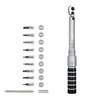 Venzo 1/4 Inch Driver Click Torque Wrench Set - 2