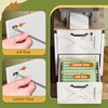 DEVAISE 2 Drawer File Cabinet with Lock, Wood Farmhouse Filing