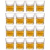 JAIEF 1.7 Oz Shot Glasses Heavy Base Shot Glass, Crystal