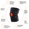 Zen Zen Rodillera Ortopedica deportiva de compresion autoajustable de Neopreno