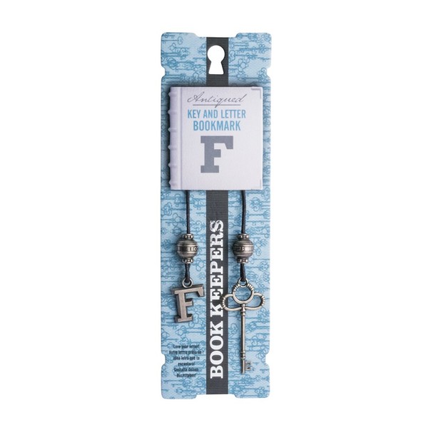 IF Book Keepers Personalised Bookmark - Letter F