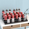 Jojocross Expandable 4-Tier Step Spice Rack Organizer for Kitchen Cabinet