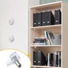 50Pcs Shelf Support Peg, Support Cabinet Shelf Pins, Clear Plastic
