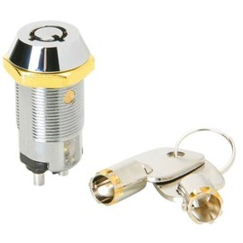 Parts Express On/Off Key Switch with 2 Round Keys (1)