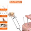 5 Pack Marshmallow Toasting Forks Kit, Extendable Stainless Steel Smores