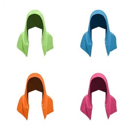 Towel hooded cool towel ice towel sports towel green 2ea