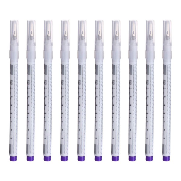 Lurrose Surgical Tip Marker Skin Marker Pen Tattoo Pen Ultra Fine Tip Marker (White) Pack of 10