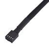 Bewinner 4-Pin PWM Fan Hub, 4-Pin Macho para CPU Fan