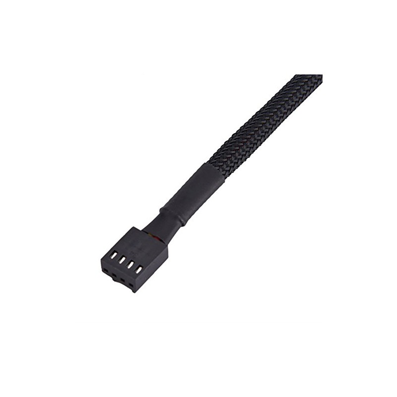 Bewinner 4-Pin PWM Fan Hub, 4-Pin Macho para CPU Fan