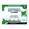 Powermint Multi-Surface Cleaner, Natural Peppermint Scent, Non-Toxic Spray for Home,