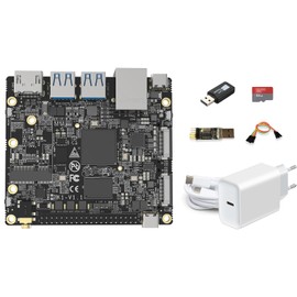 youyeetoo Bit-Brick K1 Open Source RISC-V Single-Board Computer with 4GB/8GB LPDDR4X Memory, 2.0TOPS AI Power, Industrial Quality for IoT Applications (4GB RAM, Development Kit)