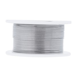 Mandala Crafts - Cable de soldadura 60/40 con flujo de soldadura, 50 g, 0,6 mm, núcleo de colofonia, 60 y 40 para electrónica, alambre de soldadura de estaño 60-40 para vidrieras