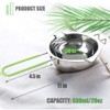 Stainless Steel Double Boiler with Silicone Spatula, Chocloate Metls Pot