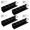 4-Pack 5 Holes Spray Can Holder Bottle Organizer Wall-Mounted Spray