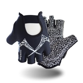 Fitness Gloves Anti-skid GYM Training Gripper Gloves Men Half Finger Cycling Driving Gloves Sports Mountain Road Biking Yoga Gloves Callus Guard Workout Weight Lifting Gloves Motorbike Riding Mittens