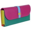 ili New York Colourful Leather Sunglasses Case, Paradise Multi