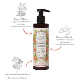 Panier des Sens Bodylotion trockene Haut Gernie, feuchtigkeitscreme mit Sheabutter & Olivenöl - Naturkosmetik Made in France - 250ml
