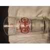 Fat Tire Amber Ale Bicycle New Belgium Beer Pint 16 oz Glass 6" BeauJo's Pizza
