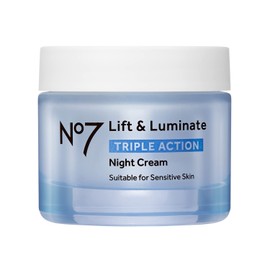 No7 Radiance Enhancing Night Cream Anti Aging Moisturizer with Vitamin C 1.69oz