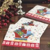 Dining Collection Christmas Lunch Size Napkins Santa's Sleigh - 20