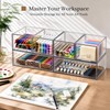 Clear Stackable Storage Drawers, Acrylic Bathroom Makeup Organizer, Plastic Bins