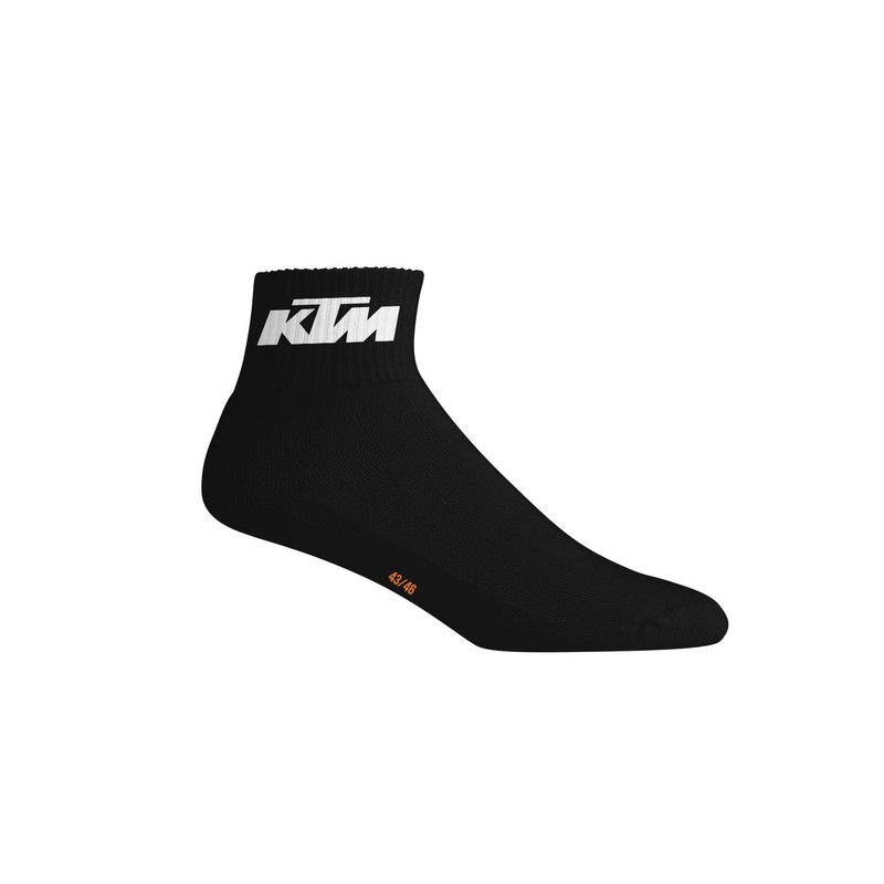 KTM Men's Socks, Pack 6 x FR5 Black