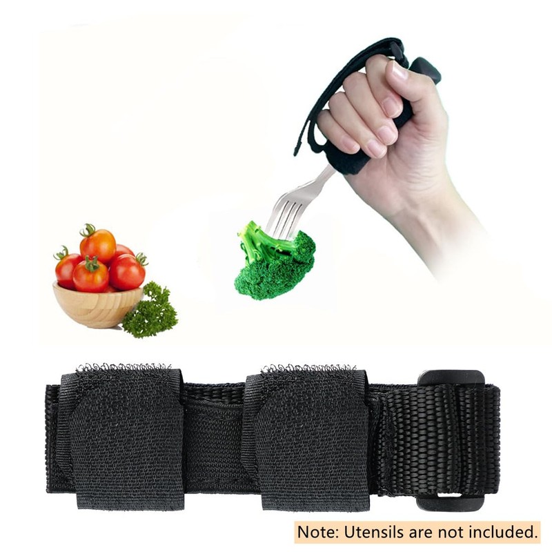 Universal Cuff Adaptive Utensil Holder Hand Strap Utensil Holder Adjustable