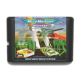 Micro Machines Military 16 Bit MD Game Card For Sega Megadrive Genesis Video Game Console Cartridge