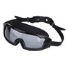 Swim Goggles with Earplugs PC Silicone Clear Lens Wide View