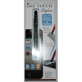 Monteverde Ballpoint Pen & One Touch Stylus (Grey Skins)