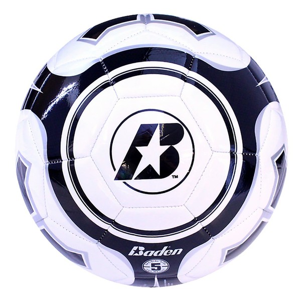 Baden Z-Series Soccer Ball , Black/White, Size 5