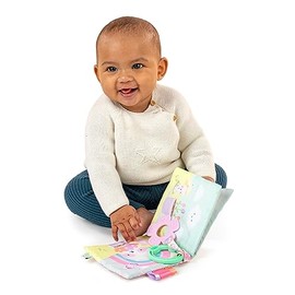 Ingenuity Libro de Tela Didáctico para Bebés con 4 Páginas