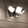 Beams Wired Floodlight - 3-Head Outdoor Motion Sensing LED Security