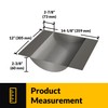 Brixwell DDT1214B 12" x 14-1/8" Deluxe Deep Drop-in Deal Tray