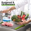 Pennakool Roll Up Dish Drying Rack - XL 20x18 Stainless