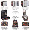 BAGAIL 8 Set Packing Cubes Luggage Packing Organizers for Travel