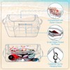 Rexmica Clear Beach Bag Organizer Insert Compatible with Bogg Bag