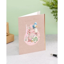 Peter Rabbit Birthday Card for Nan - Just for You Design