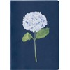 Eccolo Hydrangea Writing Journal Notebook, 256 White Lined Pages, Super