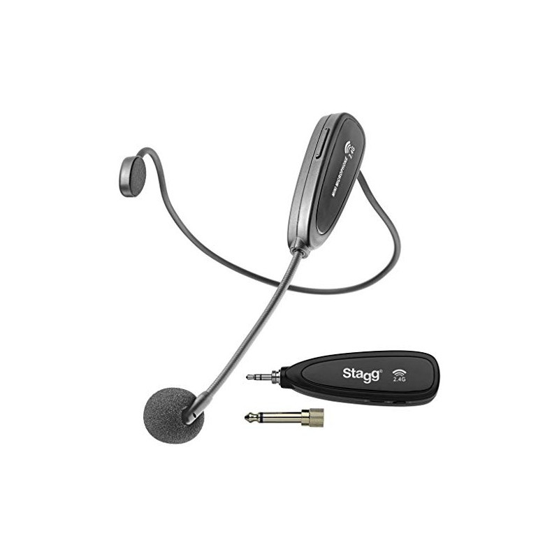 Stagg SUW 12H-BK 2.4 GHz Wireless Headset Set