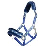 HKM Heart Halter Blue Mini Shetty Size