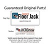 104.11610 Sears Craftsman Floor Jack Seals, 1.5 Ton, Seal Replacement