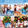 9 Pack Christmas Crafts, DIY Christmas Snowman Clay for Kids,