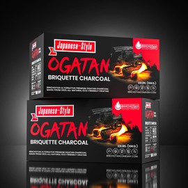 Binchotan Company Ogatan Briquette Charcoal 22 lbs. Japanese Binchotan Style