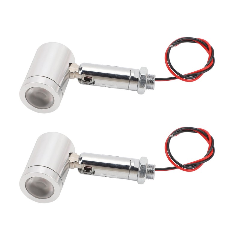 2 Pcs Mini LED Spotlight DC12V 1W 30° Angle Indoor