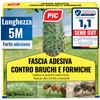 PIC Nastro Adesivo Antiformiche per Alberi da Frutto 5 m