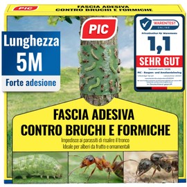 PIC Nastro Adesivo Antiformiche per Alberi da Frutto 5 m – Contro i Bruchi
