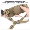 Yzpacc Tactical High Cut Helmet Chin Strap Adjustable Dial 4