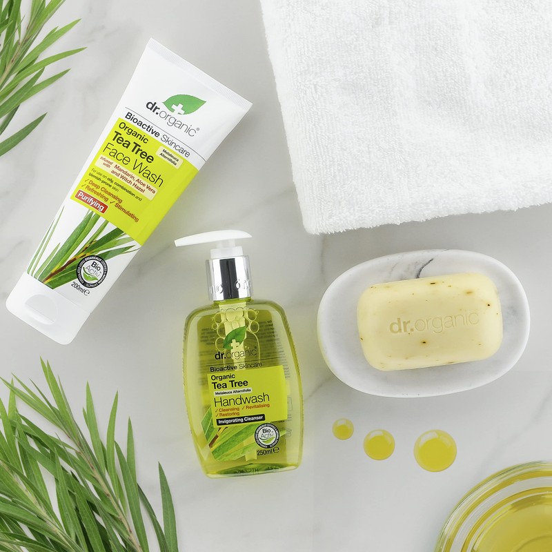 Dr Organic, Organic Tea Tree Face Wash , Natural ,