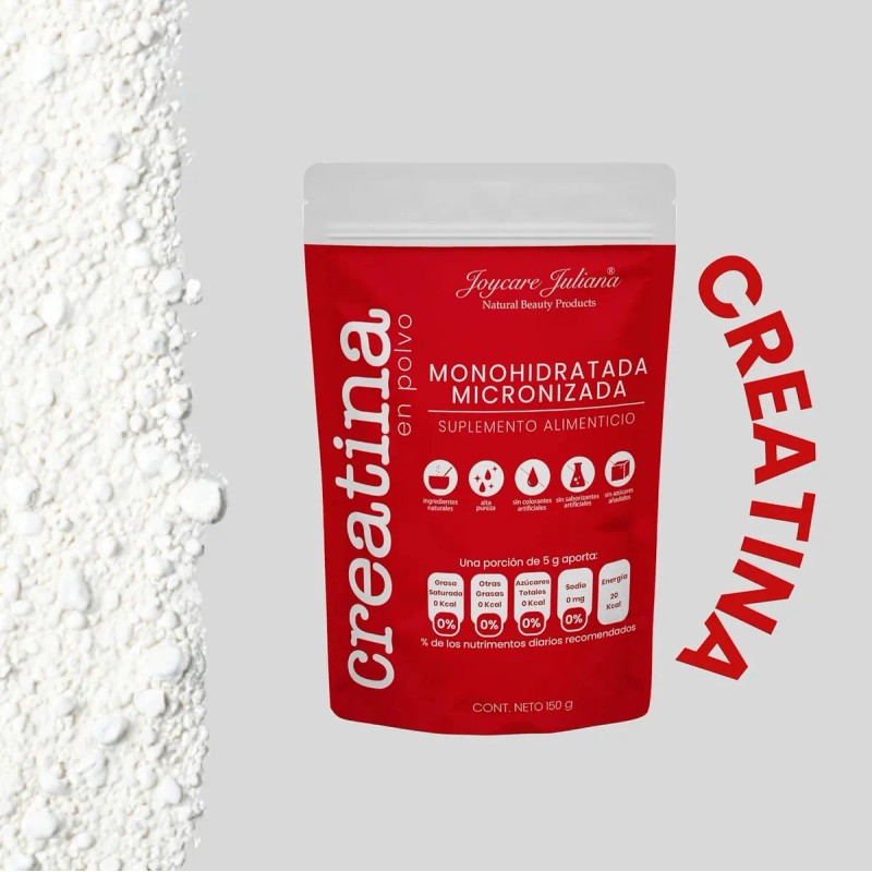 Creatina Monohidratada En Polvo Joycare Juliana - Bolsa 150g Sin